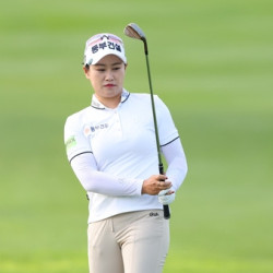 KLPGA 지한솔, 힘든 시기 극복하며 밝은 모습 보여