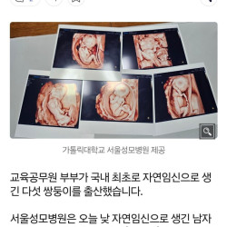 국내 최초 다섯 쌍둥이 출산