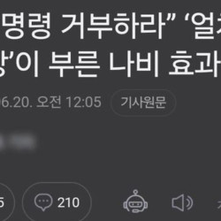 중대장 얼차려가 부른 나비효과