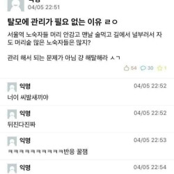 탈모 관리가 필요없는 이유