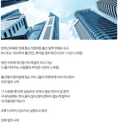 디시인이 생각하는 대기업출근자의 모습