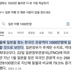 일본 여행에 환장하는 한국인들 클라스