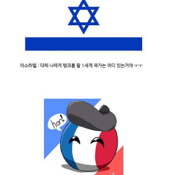 프랑스가 이스라엘에게 벌인 사패짓.