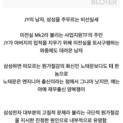 현시점 삼성 그룹 최고 실세