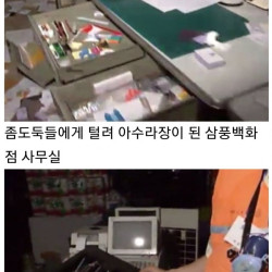 삼풍 백화점 붕괴당시 '좀도둑들'