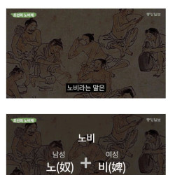 조선의 노비제도