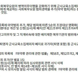 내년부터 훈련소 면제 심사제도 폐지 예정