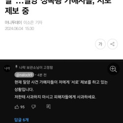 서로 죽이기 들어간 밀양 여중생 성폭행 가해자들