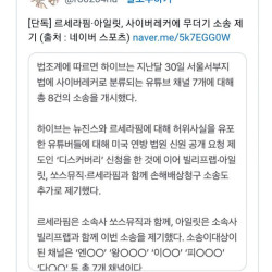 르세라핌, 아일릿한테 고소 당한 렉카들 근황