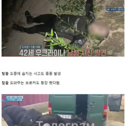 우크라이나 남성들 징집을 피해 도망