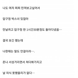 여자가슴 만지고 싶어서 압구정 돌아다닌 디시인