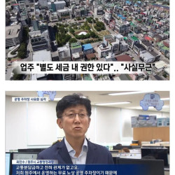 공영 주차장인데 차 빼라는 가게 사장