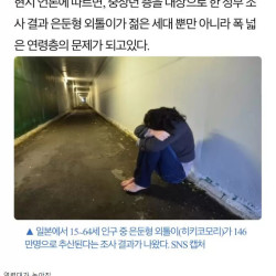 청년백수 130만명이 사회문제인 이유