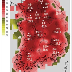 올해 깨질수도 있다고 하는 2018년 폭염수준