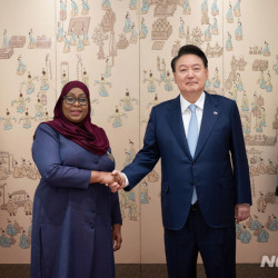 한-탄자니아 정상회담…아프리카 최초 '경제동반자협정' 협상 개시