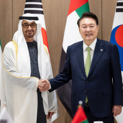 윤, 모하메드 대통령에 한-UAE 협력사업, 양국 국민에 무한한 기회