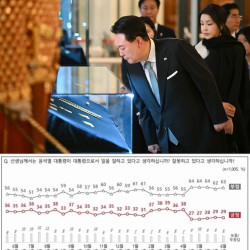 윤 지지율, 2주 연속 29%…TK·PK 과반이 부정평가[NBS]