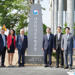 김한길, 우주항공청 찾아 케네디 '뉴프런티어'처럼 우주 도전의지 필요