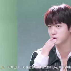 신교대 한달만에 10kg나 쪘다는 BTS 진