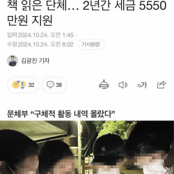 김일성 티 입고 주체사상 책 읽은 단체.. 2년간 세금 5550만원 지원