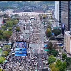 현 시각 서울 기독교 집회 ㄷㄷ