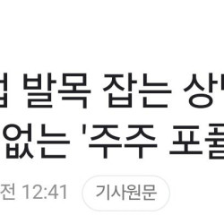 금투세 폐지 후 상법 개정 추진에 다급해진 분들 근황