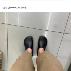 엄마한테 크록스 사달라 했는데 이거 사줘서 걍 신고 옴