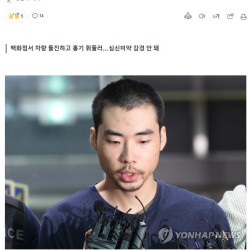 '분당 흉기난동' 14명 사상자 낸 최원종 무기징역 확정