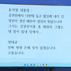 “나한테 들고 왔길래...” 윤석열 대통령 통화 녹취록 공개 파장