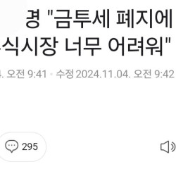 금투세 폐지 이후 주식시장 반응