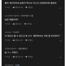 20만원 때문에 부부싸움